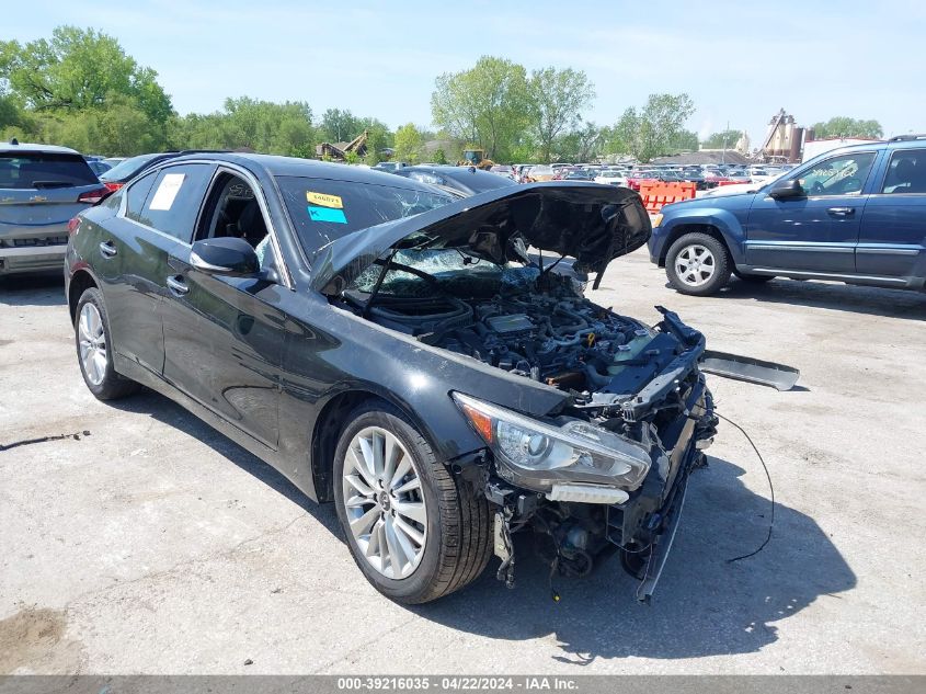 2021 INFINITI Q50 LUXE AWD