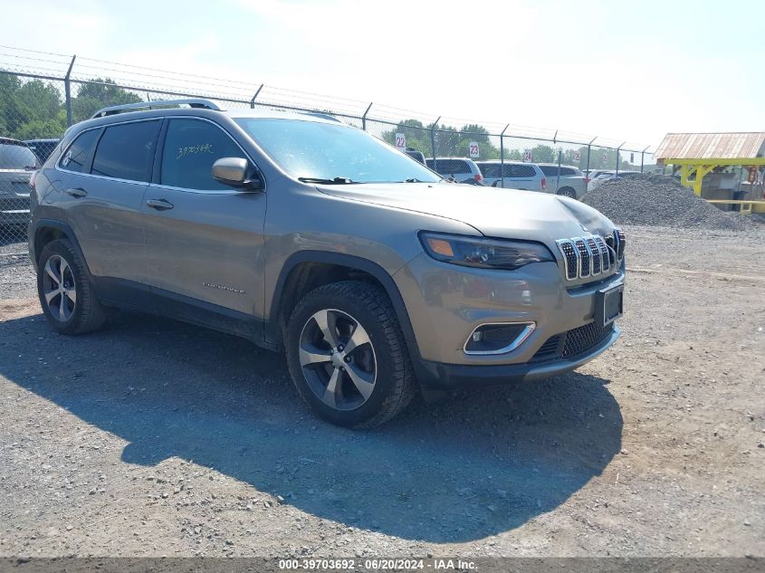 2019 JEEP CHEROKEE LIMITED 4X4