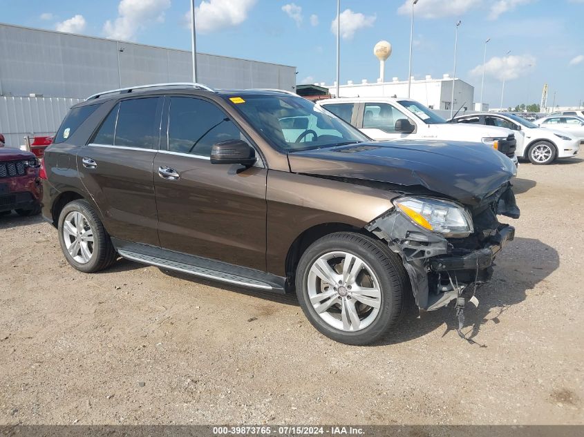 2013 MERCEDES-BENZ ML 350