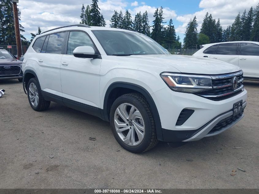 2021 VOLKSWAGEN ATLAS 3.6L V6 SE W/TECHNOLOGY