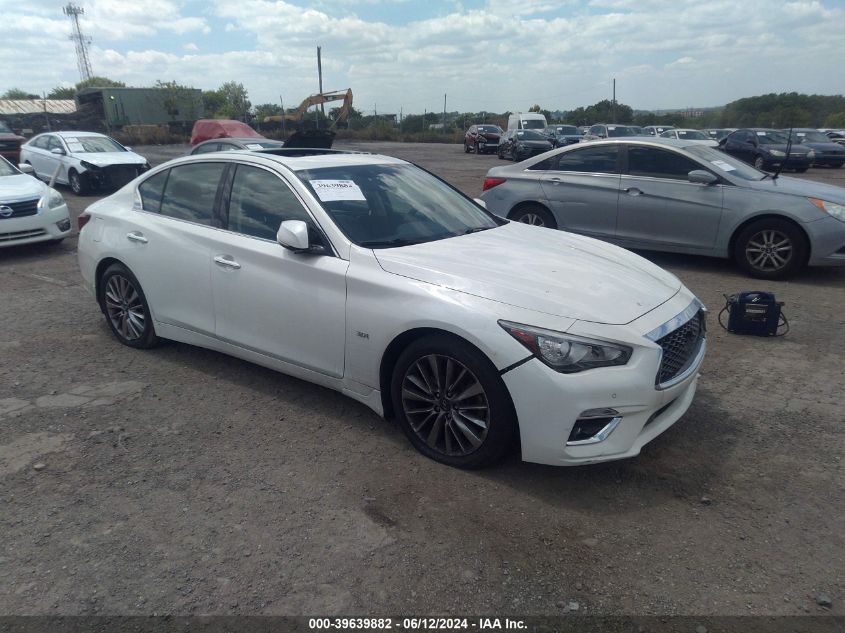 2018 INFINITI Q50 LUXE/SPORT