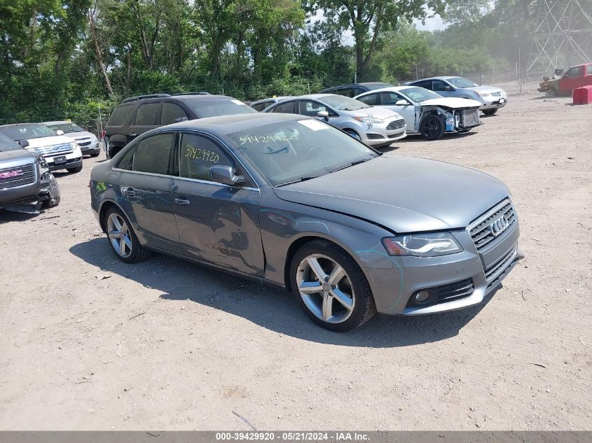 2012 AUDI A4 2.0T PREMIUM