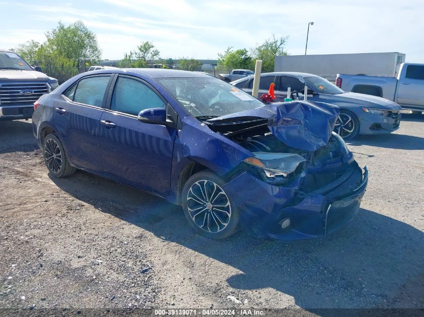 2014 TOYOTA COROLLA S PLUS