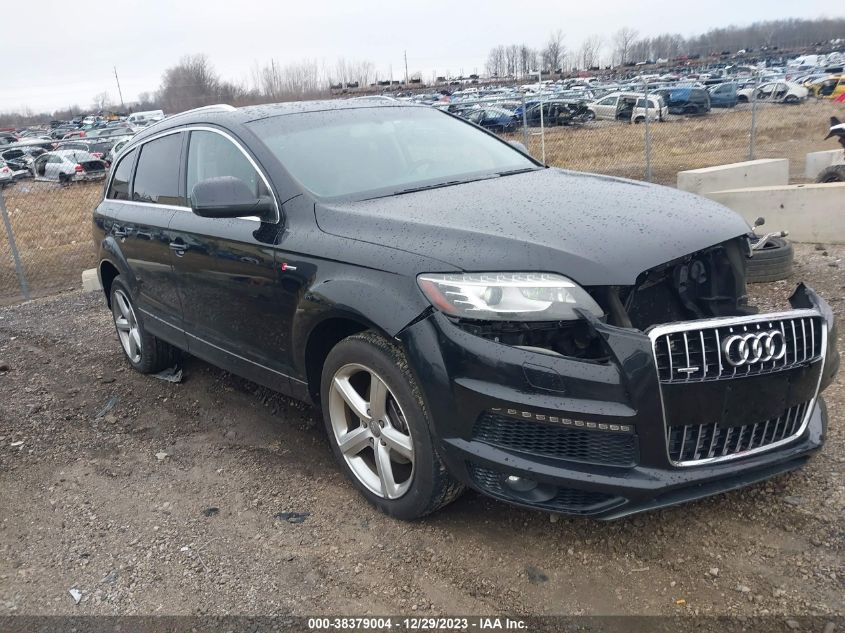 2012 AUDI Q7 3.0T S LINE PRESTIGE