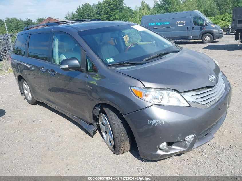 2014 TOYOTA SIENNA LIMITED 7 PASSENGER