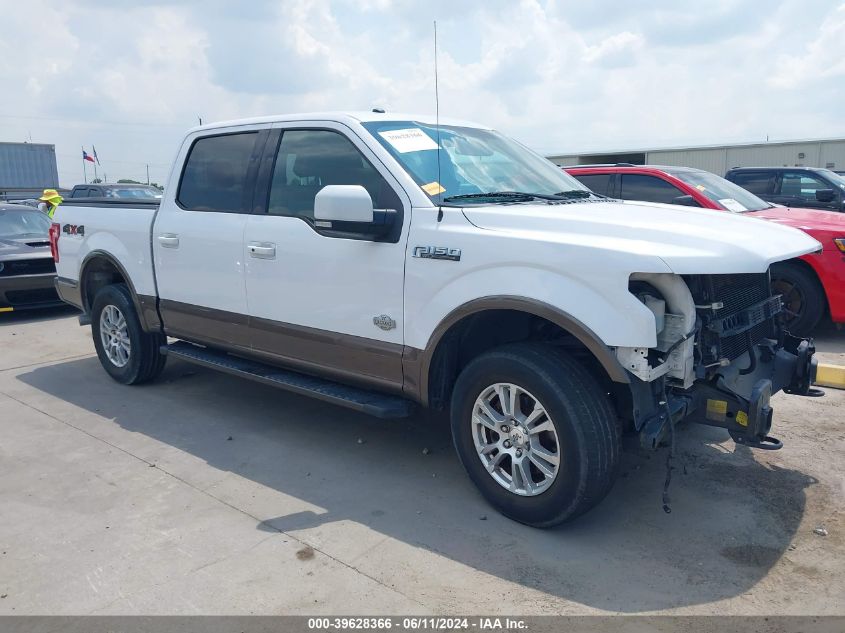 2016 FORD F-150 KING RANCH