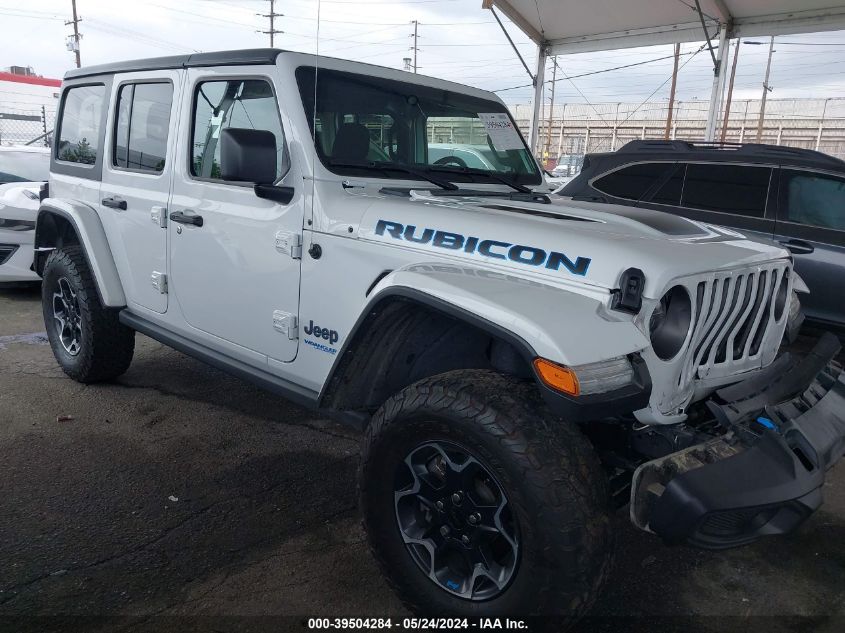 2022 JEEP WRANGLER 4XE UNLIMITED RUBICON 4X4