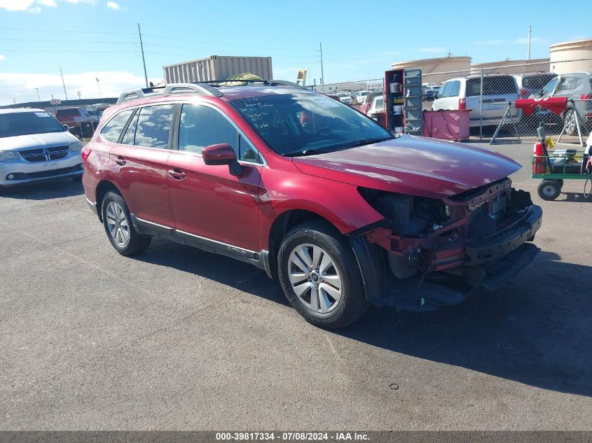 2017 SUBARU OUTBACK 2.5I PREMIUM