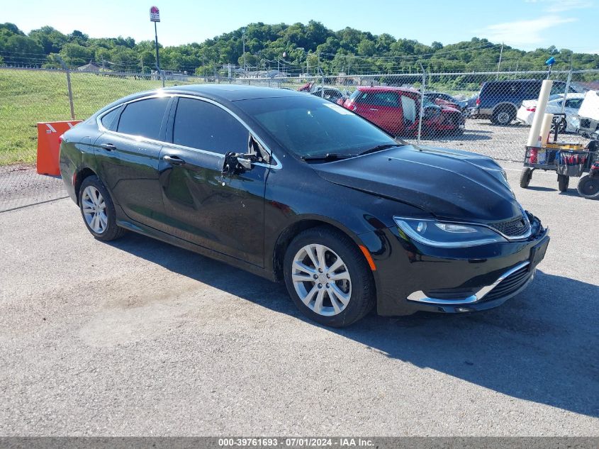 2016 CHRYSLER 200 LIMITED