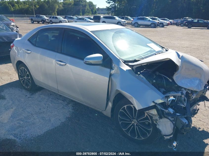 2015 TOYOTA COROLLA L/LE/LE PLS/PRM/S/S PLS