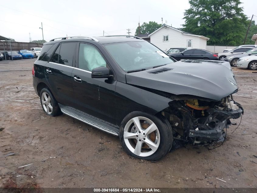 2016 MERCEDES-BENZ GLE 350 4MATIC