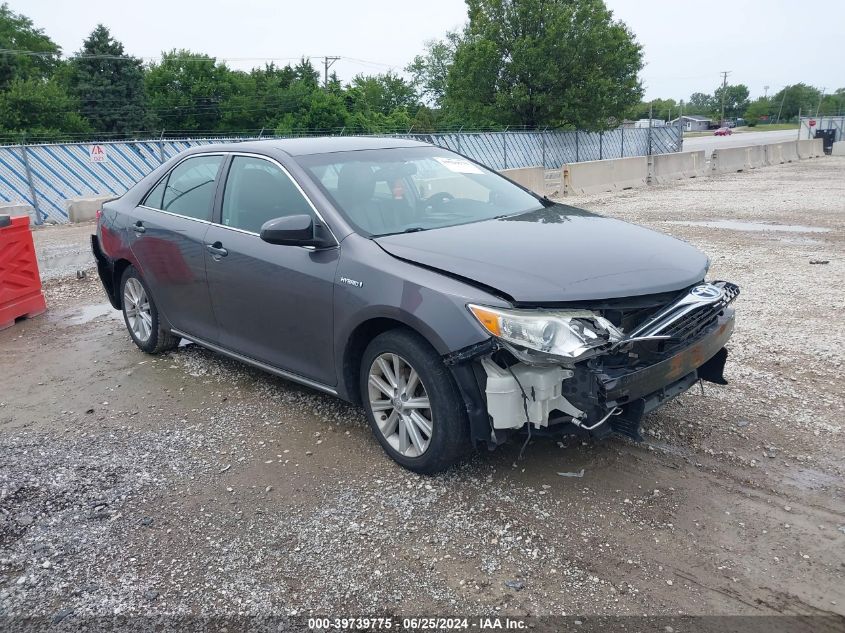 2014 TOYOTA CAMRY HYBRID XLE