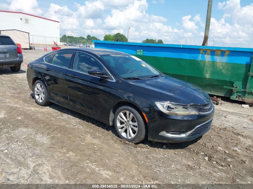 2015 CHRYSLER 200 LIMITED