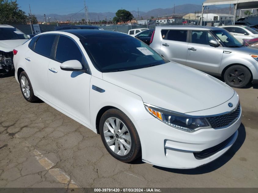 2016 KIA OPTIMA EX