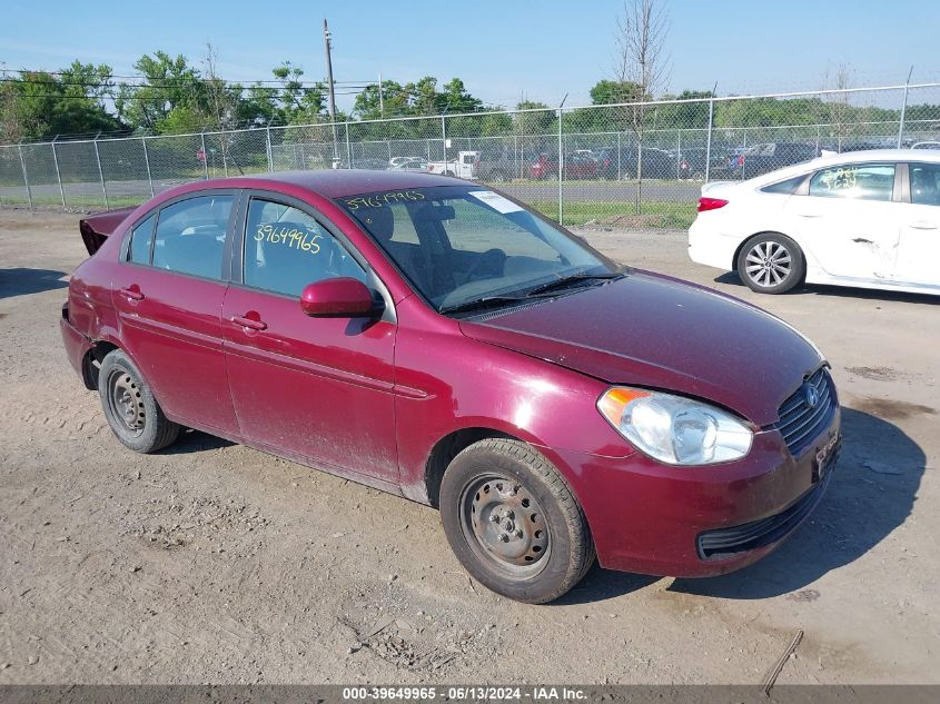 2010 HYUNDAI ACCENT GLS