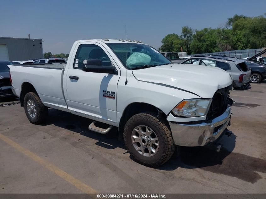 2018 RAM 2500 TRADESMAN REGULAR CAB 4X4 8' BOX