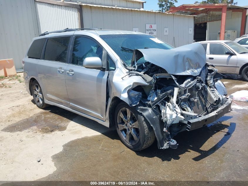 2012 TOYOTA SIENNA SPORT