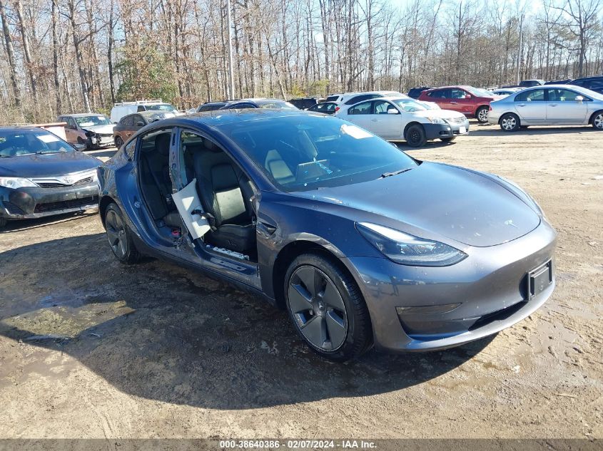 2021 TESLA MODEL 3 LONG RANGE DUAL MOTOR ALL-WHEEL DRIVE