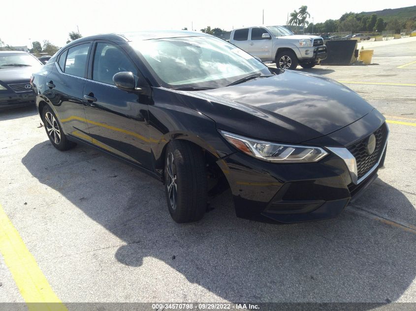 2022 NISSAN SENTRA SV XTRONIC CVT