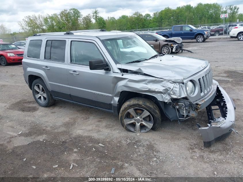 2016 JEEP PATRIOT HIGH ALTITUDE EDITION