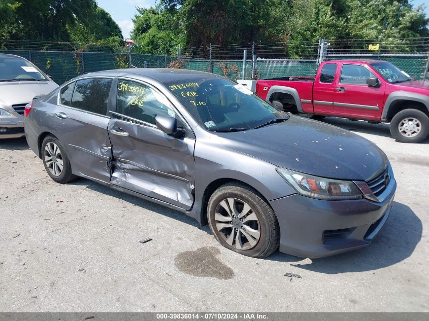 2015 HONDA ACCORD LX