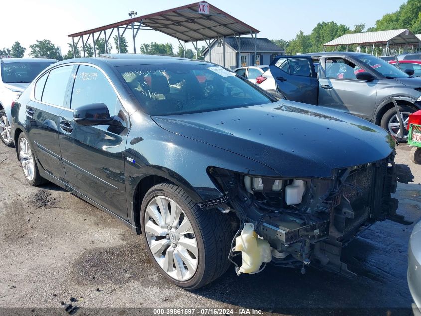 2016 ACURA RLX SPORT HYBRID ADVANCE PACKAGE