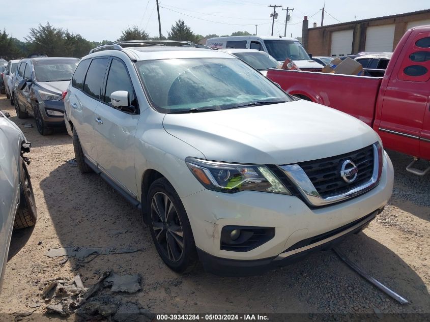 2017 NISSAN PATHFINDER PLATINUM