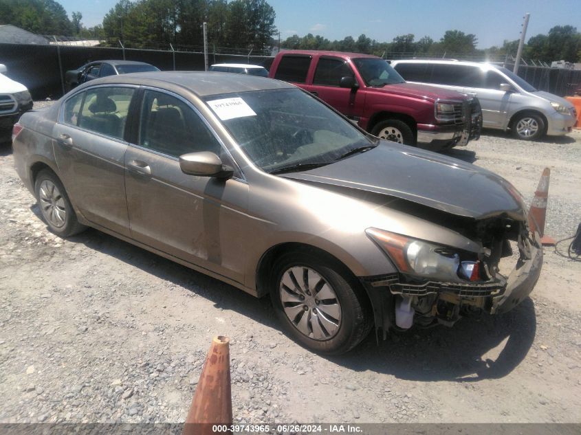 2010 HONDA ACCORD 2.4 LX