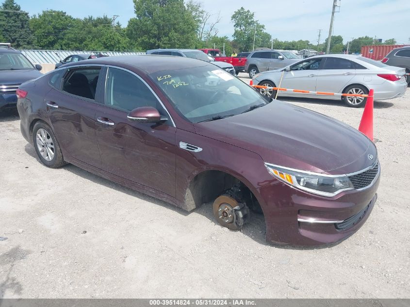 2018 KIA OPTIMA LX