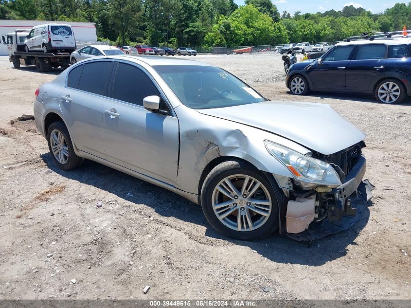 2012 INFINITI G37X