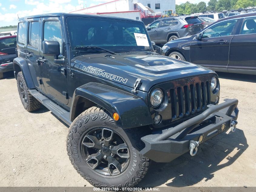 2017 JEEP WRANGLER UNLIMITED SMOKY MOUNTAIN 4X4