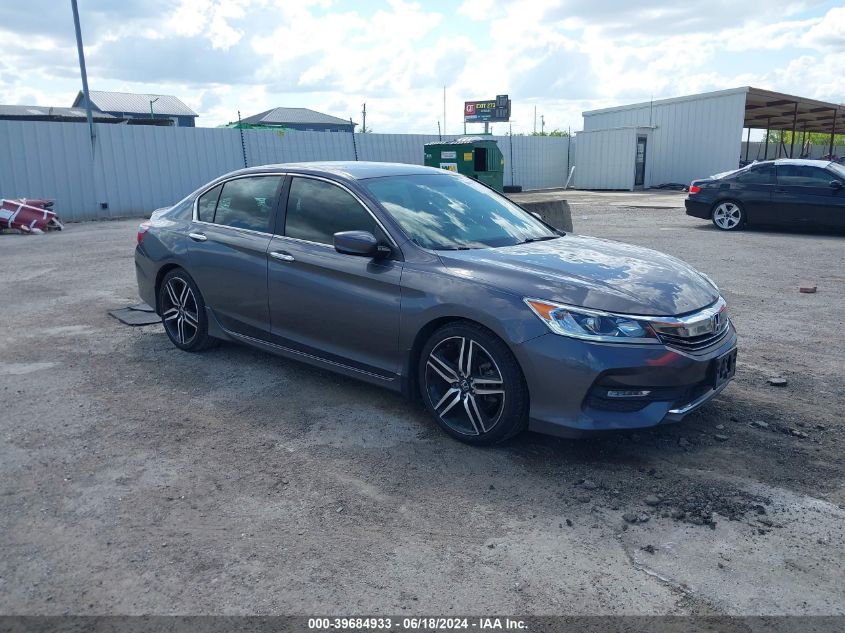 2017 HONDA ACCORD SPORT SE