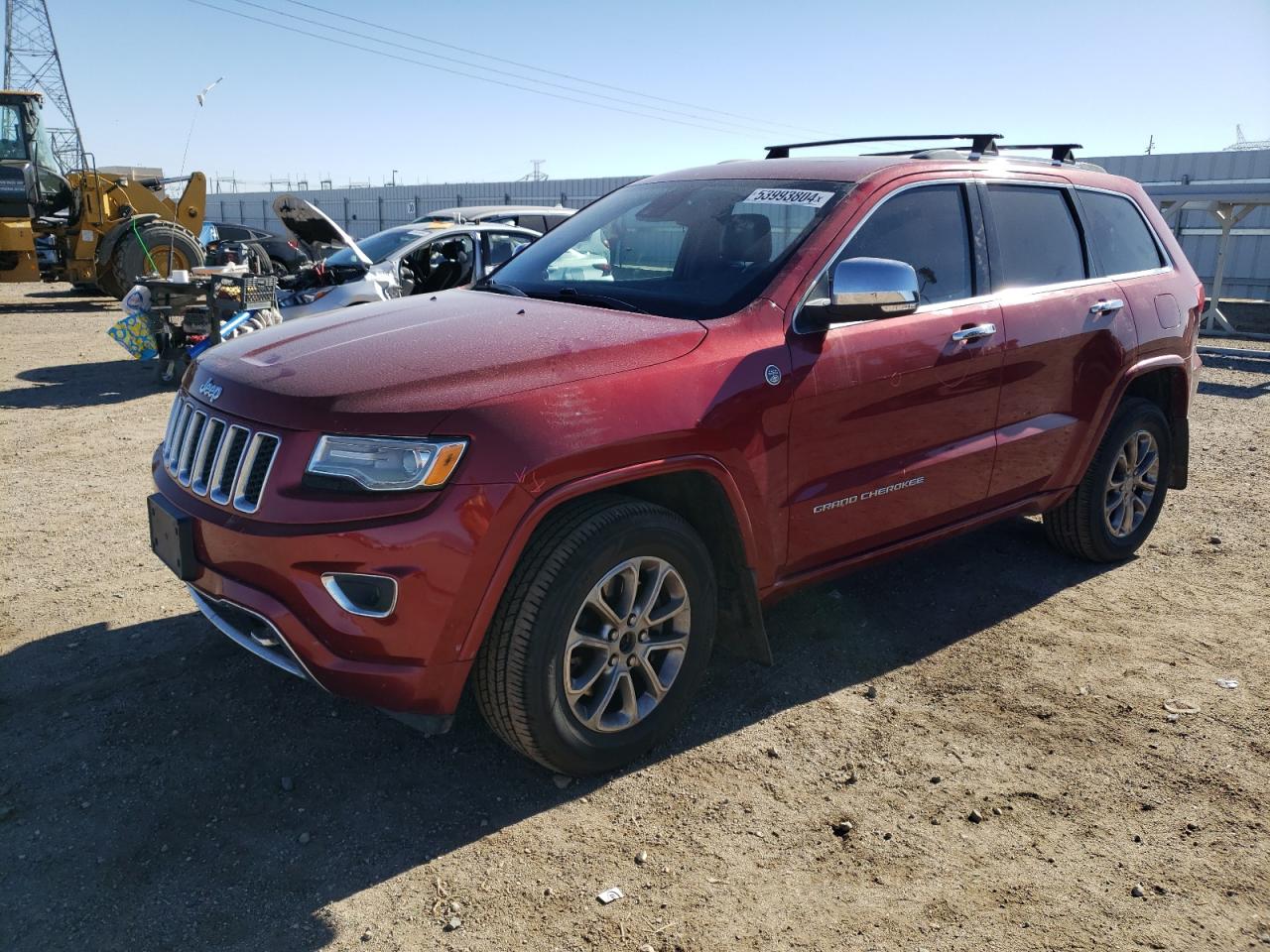 2014 JEEP GRAND CHEROKEE OVERLAND