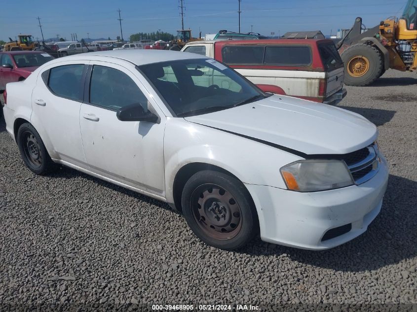 2014 DODGE AVENGER SE