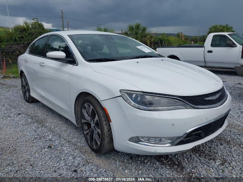 2015 CHRYSLER 200 C