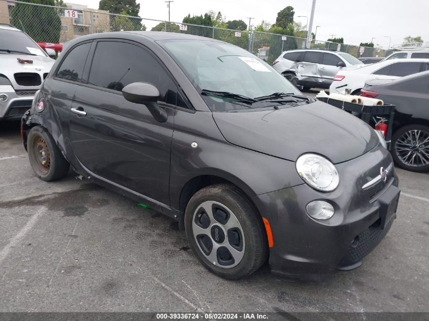 2017 FIAT 500E BATTERY ELECTRIC