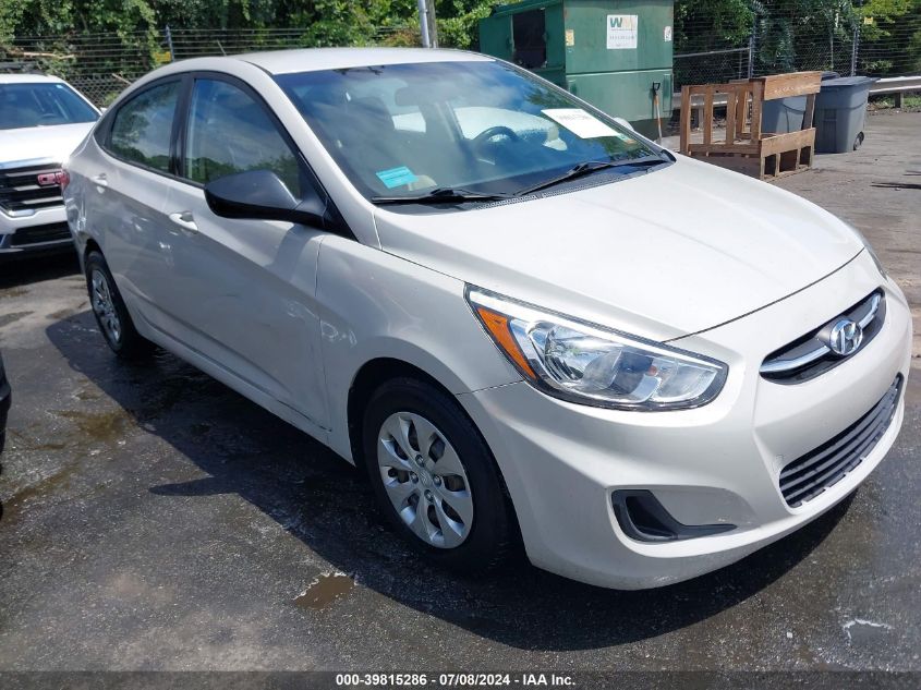 2016 HYUNDAI ACCENT SE