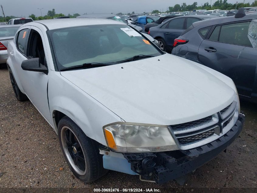 2012 DODGE AVENGER SE