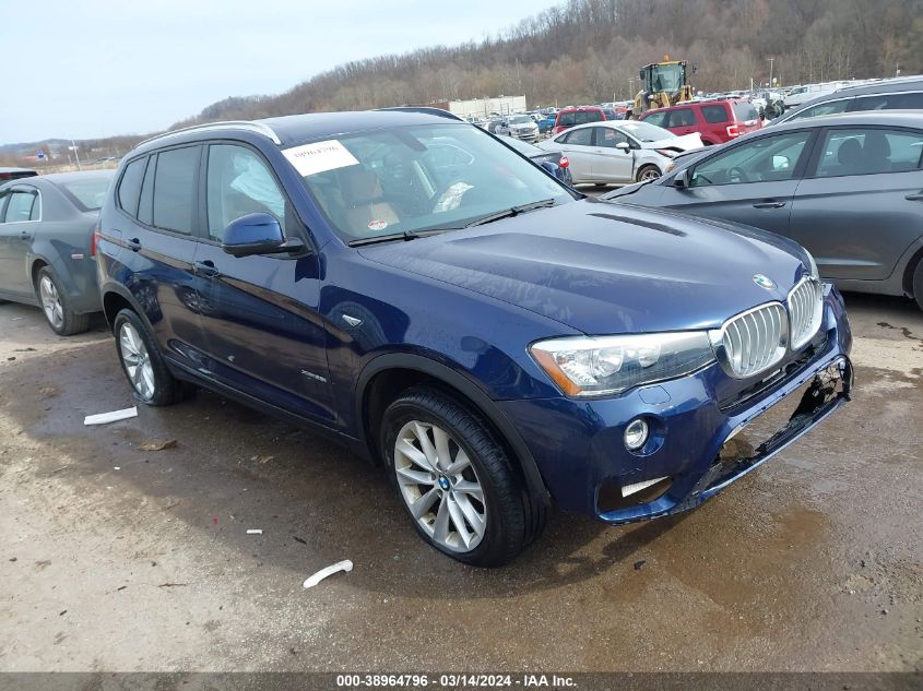 2016 BMW X3 XDRIVE28I