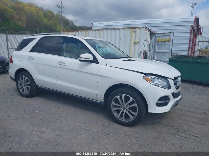 2018 MERCEDES-BENZ GLE 350 4MATIC