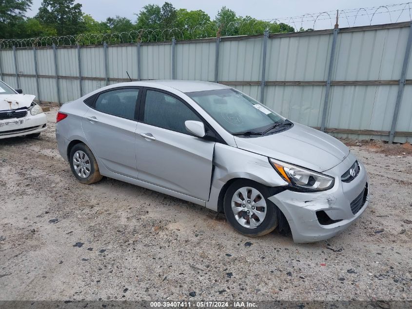 2016 HYUNDAI ACCENT SE