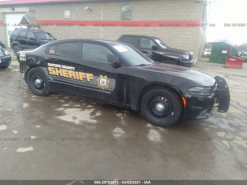 2018 DODGE CHARGER POLICE AWD