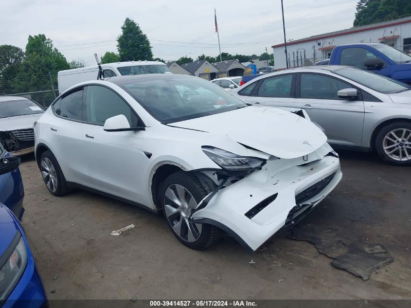 2021 TESLA MODEL Y LONG RANGE DUAL MOTOR ALL-WHEEL DRIVE