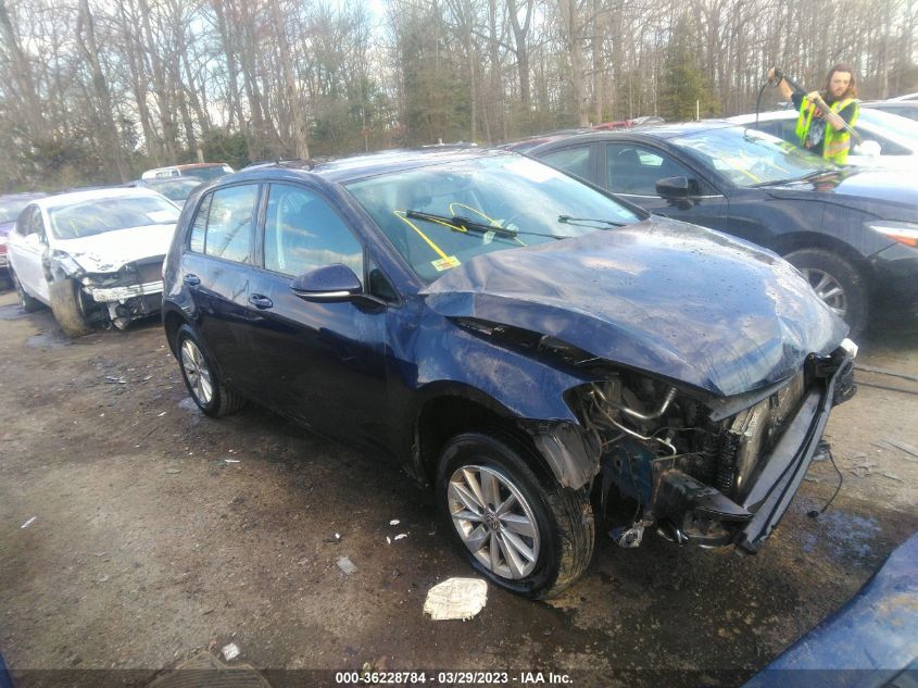 2017 VOLKSWAGEN GOLF TSI S 4-DOOR/TSI SE 4-DOOR/TSI SEL 4-DOOR/TSI WOLFSBURG EDITION 4-DOOR