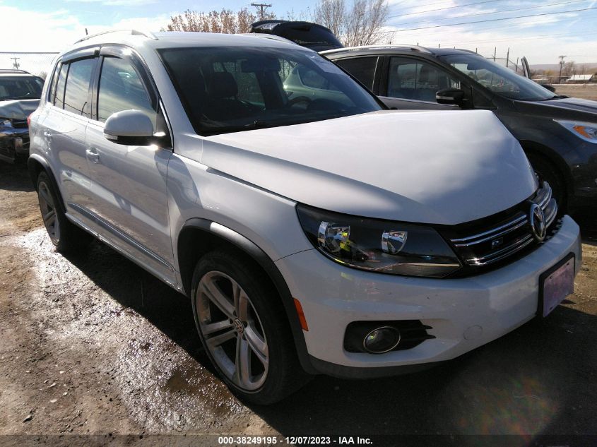 2016 VOLKSWAGEN TIGUAN R-LINE