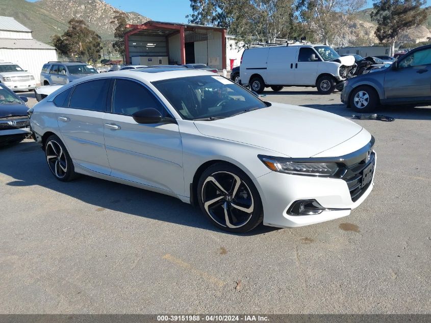 2022 HONDA ACCORD SPORT 2.0T