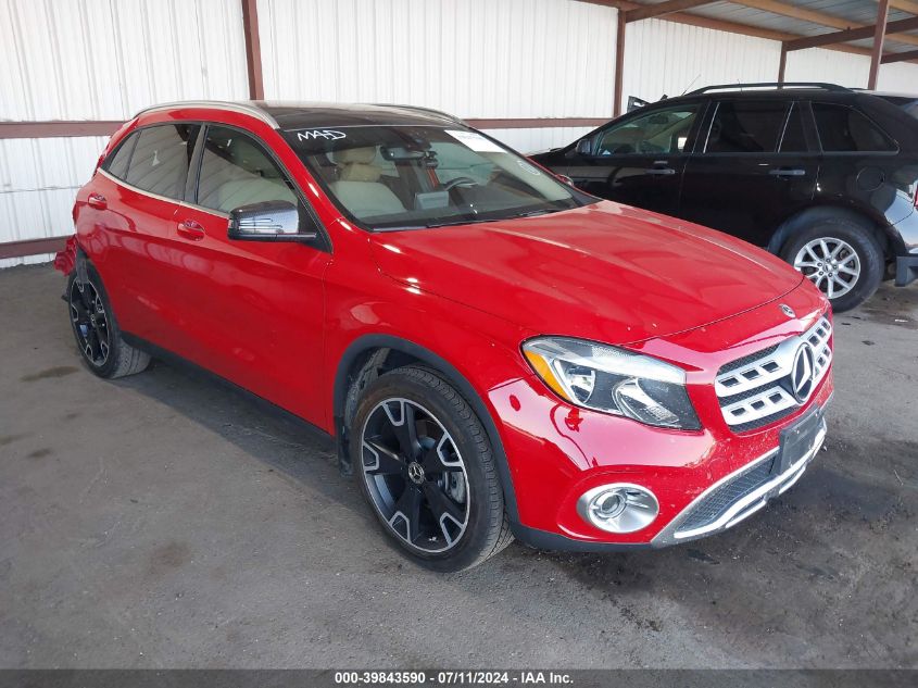 2019 MERCEDES-BENZ GLA 250 4MATIC