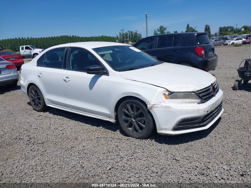 2016 VOLKSWAGEN JETTA 1.4T S