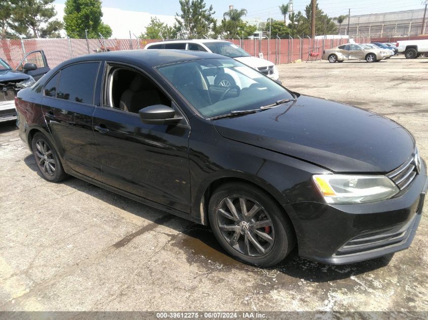 2015 VOLKSWAGEN JETTA 1.8T SE