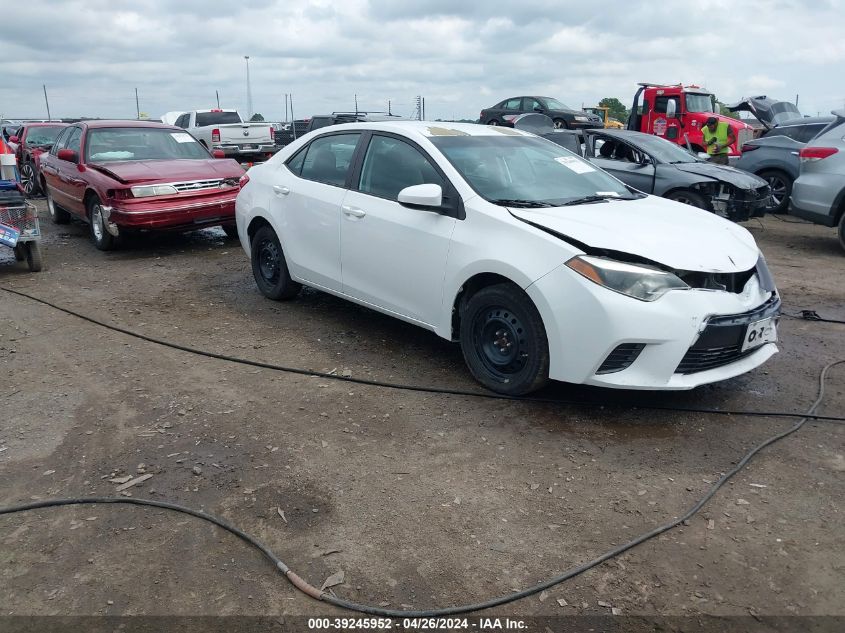 2015 TOYOTA COROLLA LE